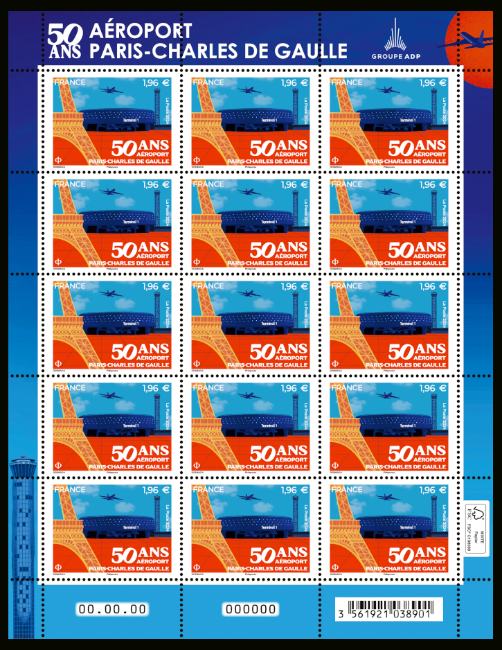  50 ans aéroport Paris-Charles de Gaulle 