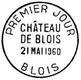 Oblitération 1er jour à Nice le 24 mars 1960 