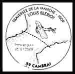 Oblitération 1 jour  à Blériot-Plage, cambrais, Paris et La Baule-Escoublac le samedi 25 et dimanche 26 juillet 2009
