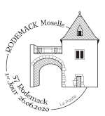 Oblitération 1er jour à  Paris au carré d'Encre et à Rodemack, Esplanade de la Brasserie, 57970 YUTZ le 26 et 27 juin 2020