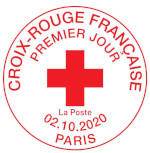 Oblitération 1er jour à Paris au carré d'Encre 3 bis rue des Mathurins, 75009 PARIS. le 2 et 3 octobre 2020