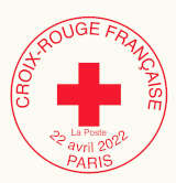 Oblitération 1er jour au carré d'Encre 3 bis rue des Mathurins, 75009 PARIS le 22 et 23 avril 2022