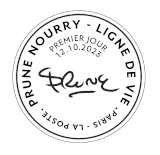 Oblitération 1er jour du 12 au 14 octobre 2023<br>- Au carré d'Encre 3 bis rue des Mathurins PARIS