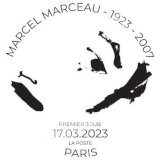 Oblitération 1er jour au carré d'Encre 3 bis rue des Mathurins PARIS le 11 et 12 mars 2023 et dans toutes les villes de France participantes à la fête du timbre