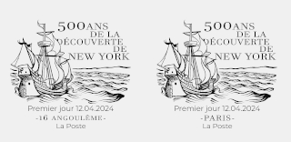 Oblitération 1er jour le 12 et 13 avril 2024<br>-Bureau de Poste d’Angoulême Louvel, le vendredi de 9h30 à 12h30 et de 13h 30 à 17h et le samedi de 9h30 à 12h, place Francis Louvel, 16000 ANGOULEME.<br>- Au carré d'Encre 3 bis rue des Mathurins PARIS