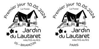 Oblitération 1er jour le 10 et 11 mai 2024<br>-  Au carré d'Encre de 10h à 19h, 13 bis rue des Mathurins, 75009 PARIS<br>- Bureau de Poste Sainte Catherine, le vendredi de 9h à 12h et de 14h à 17h et le samedi de 9h à 12h, Le Val Chancel, 4 avenue du 159e RIA, 05100 BRIANÇON.