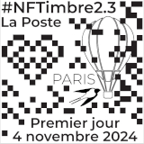 Le lancement du #NFTimbre2.3 se déroulera le 4 novembre 2024 exclusivement via la plateforme de La Poste www.NFTimbre.com.