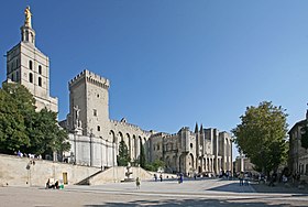 Avignon le palais des Papes